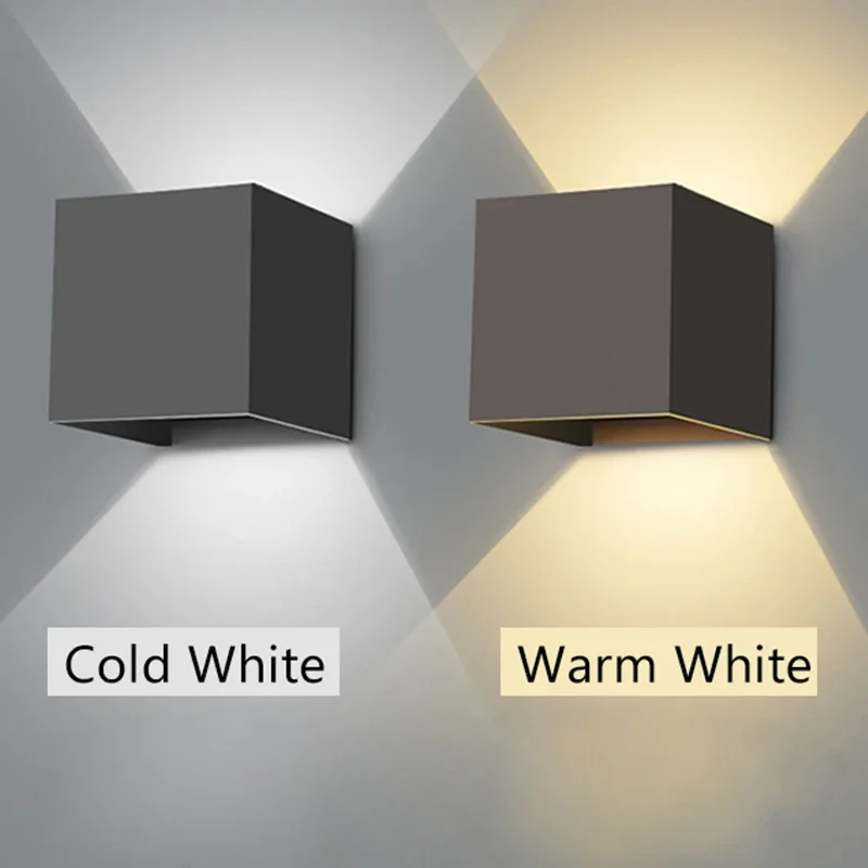 Picture 3: LED Wall Sconces 6-12W Modern Indoor Wall Lamp, Up Down Wall Mount Lights for Living Room Hallway Bedroom Decor