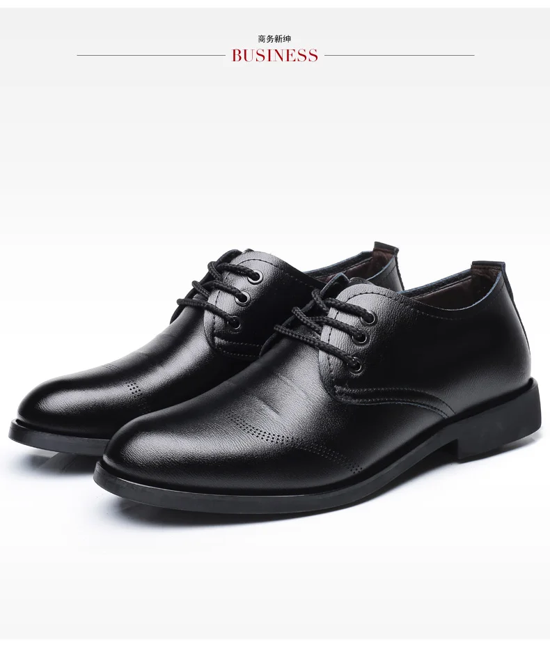 Formale Business-Oxford-Schuhe für Herren, klassische Leder-Kleiderschuhe für Hochzeit und Büro – Detail 16