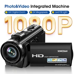 Digital Camera Photographic Cameras With 3.0 Inch Rotating Screen Professional Photo Camera Hd Video Kids Cameras  For Home