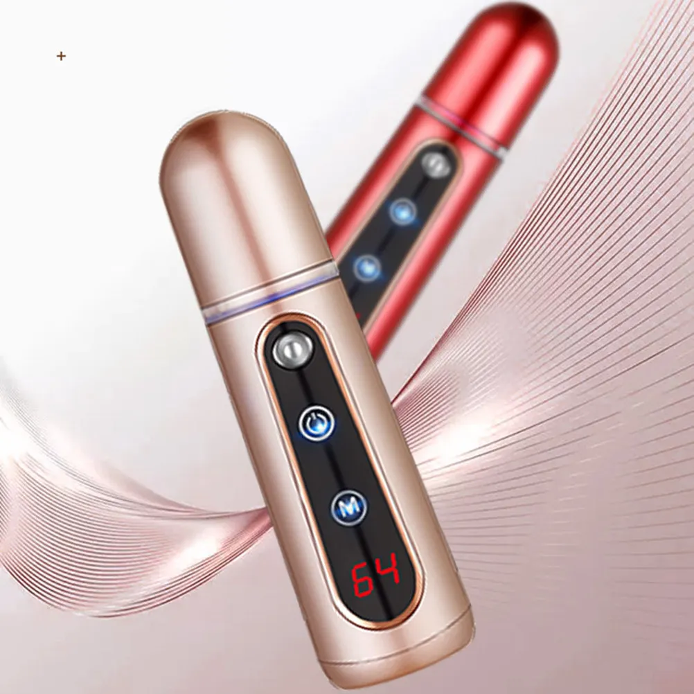 35Ml Compact Nano Mist Sprayer Touch Operated Face Spray Device for on-The-Go Moisturizing Long-Lasting Atomization Mini Steamer