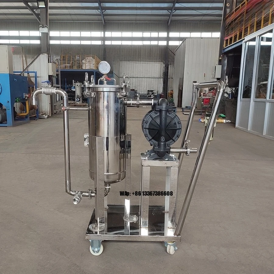 

Stainless Steel Bag Filter 1 Micron Absolute Bag Mash Filters for Residential Springwell Water Juice