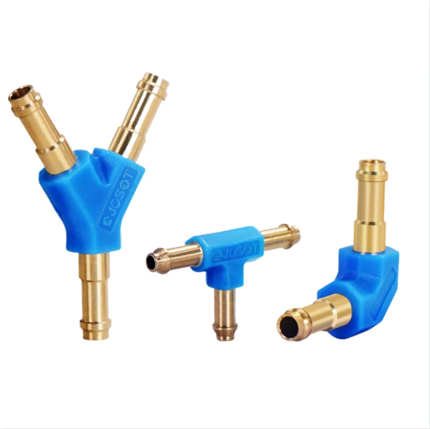 Three-way pagoda tie barb connector Y-type L-type T-type PK-2/3/4/6 soft air pipe connector