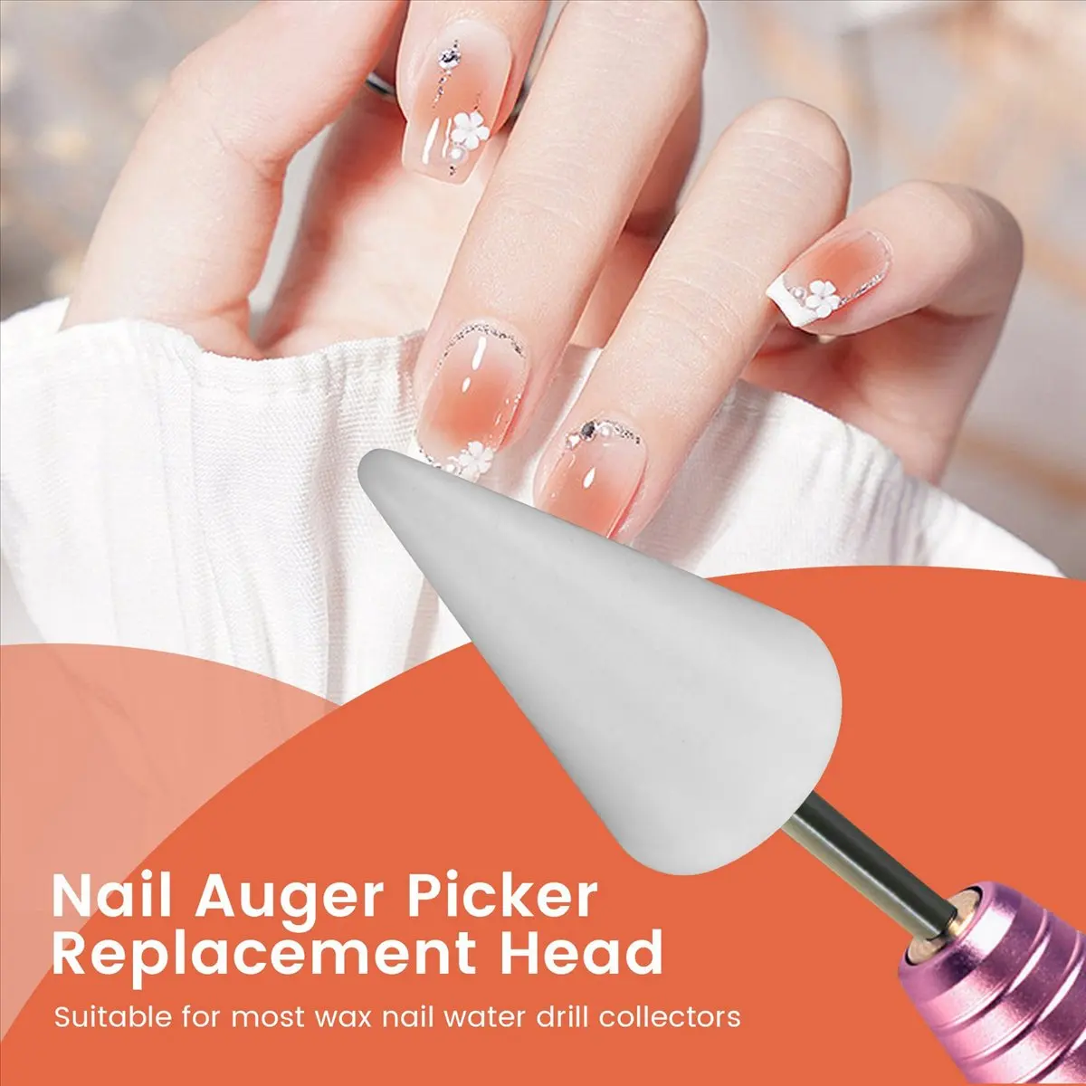 

Набор инструментов для маникюра, 32 предмета: сменные насадки для аппликатора для страз и камней, для подбора украшений для ногтей