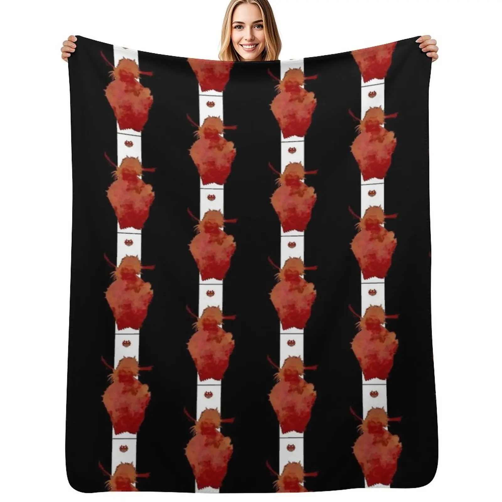 Gloomhaven Beast Tyrant Class Throw Blanket Warm Napping Blanket for Office Couch Bed