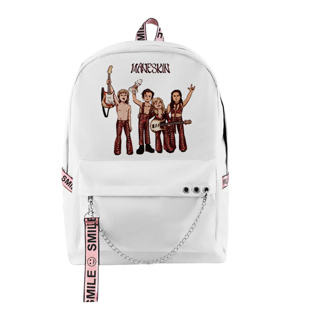 

Harajuku Popular Funny Maneskin Student School Bags Unisex 3D Print Oxford Waterproof Notebook multifunction Travel Backpacks