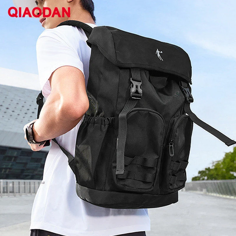 

QIAODAN Hiking Backpack Men Women Large Capacity Travel Bag 2026 Multiple Pockets Camping Outdoor Sports Daypack QXFAB1252016R