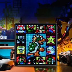 Smart LED Matrix Pixel Display RGB fai da te Graffiti Bluetooth App Control Display artistico per la decorazione della sala da gioco Cool Animation Frame