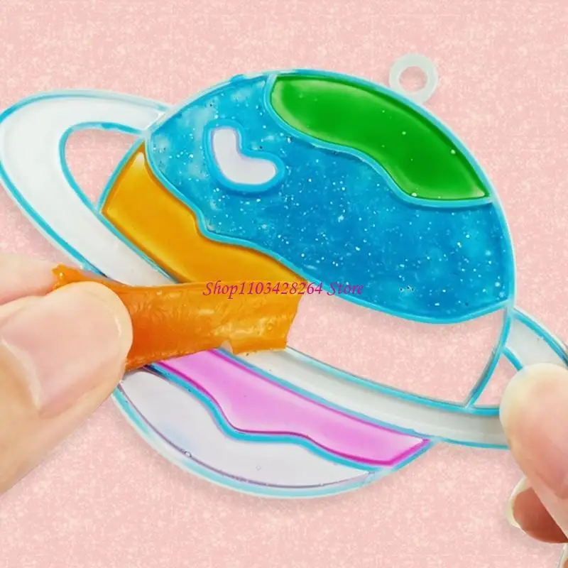 Sparkling Diamond Decoration DIY Glues Painting Pendant Craft Girls Gift