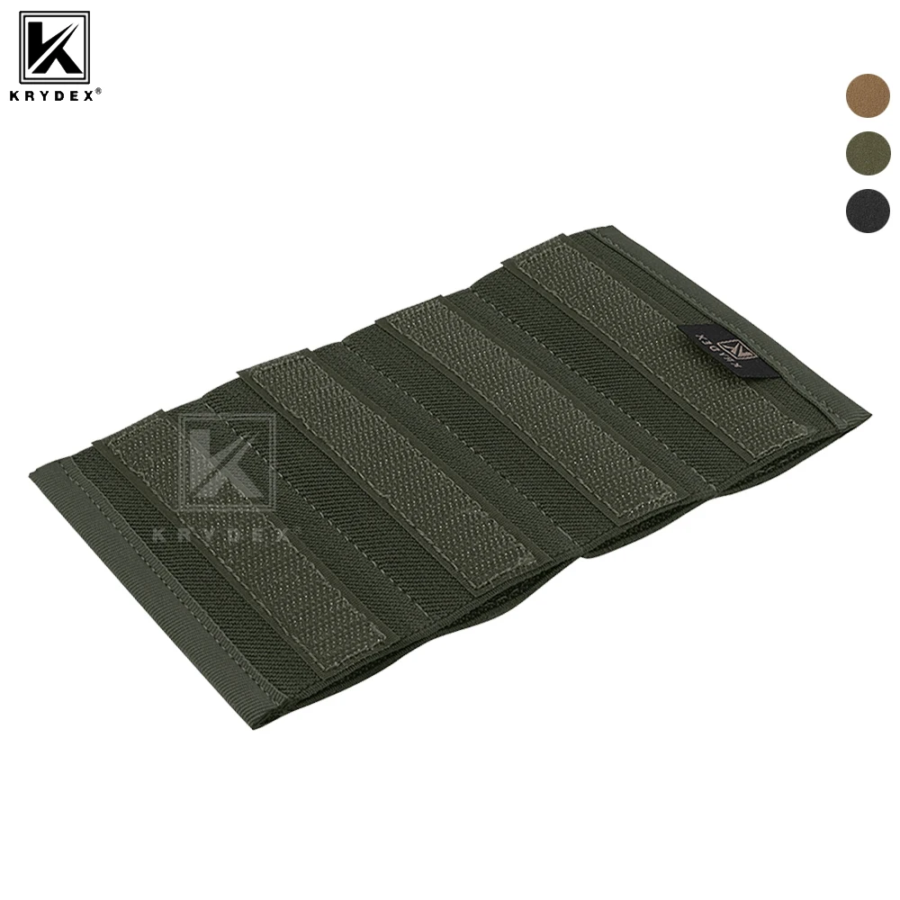 

KRYDEX Тактический MP5 Glock Четырехместный чехол-вставка для журналов в стиле спиртов Эластичный встроенный держатель для четырехмаг для MK3 MK4 Chest Rig