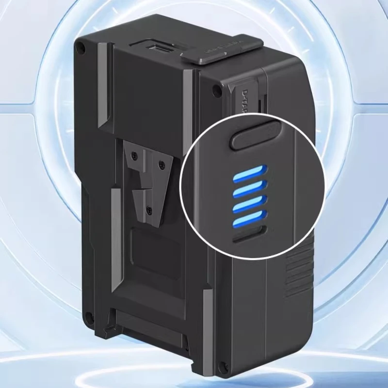 V Mount V-Lock Battery BP 233 BP-199 BP 106 Battery and PD 20W Type-C Cable for Sony Video CameraR5C BMPCC 6K Pro 4K 60P V-mount