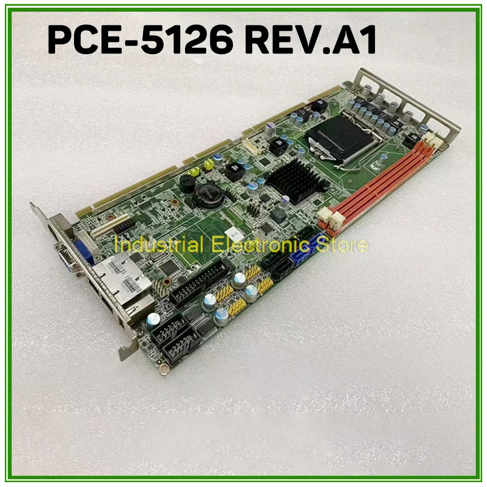 For ADVANTECH Industrial Motherboard PCE-5126QG2 Dual Network Port PCE-5126 REV.A1