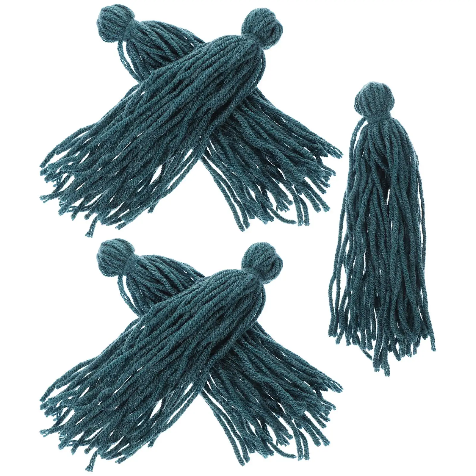 5pcs Fish Breeding Mop Spawn Tank Tool Shrimp Angelfish Yarn Aquarium Decor Green Floating Spawning Hiding Playing Resting