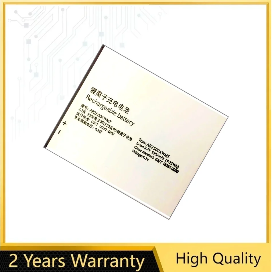 

Аккумуляторы AB2500AWMT для Philips S318 CTS318, аккумулятор большой емкости для мобильного телефона