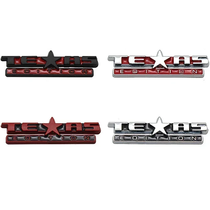 Insignia para maletero trasero de coche, pegatina para ventana lateral para Jeep Texas Edition Wrangler Compass Liberty Renegade Grand Cherokee