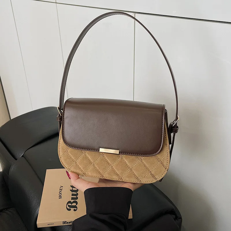 

2025 Luxe Shoulder Bag, Niche Square Purse for Women, Fashion Crossbody Tote, Versatile Day to Night Bag, Textured Sling Bag