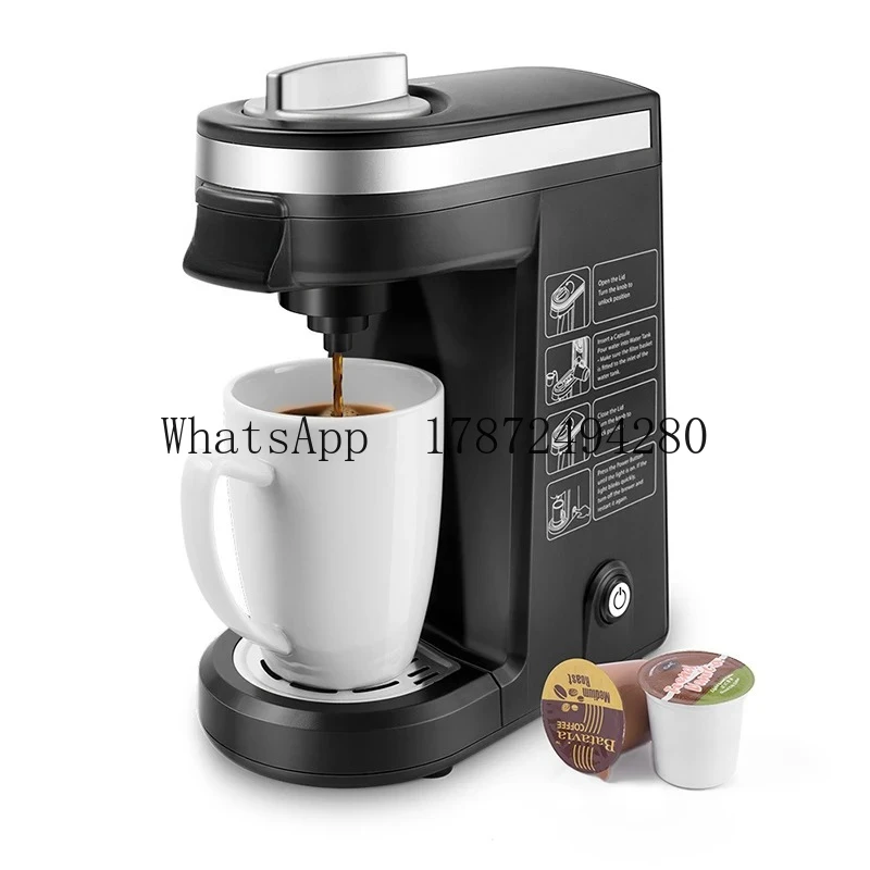 -CM801 American Kcup Capsule Coffee Machine Houseold 800W Single Cup Coffee Machine for Hotel 220V/50HZ
