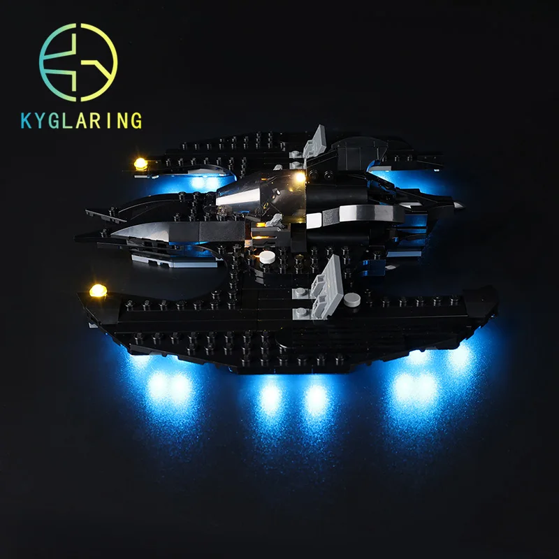 Kyglaring Led Light Kit For 76265 Batwing: Batman vs. The Joker Model Blocks Model Building Compatible With 76042 and 07043