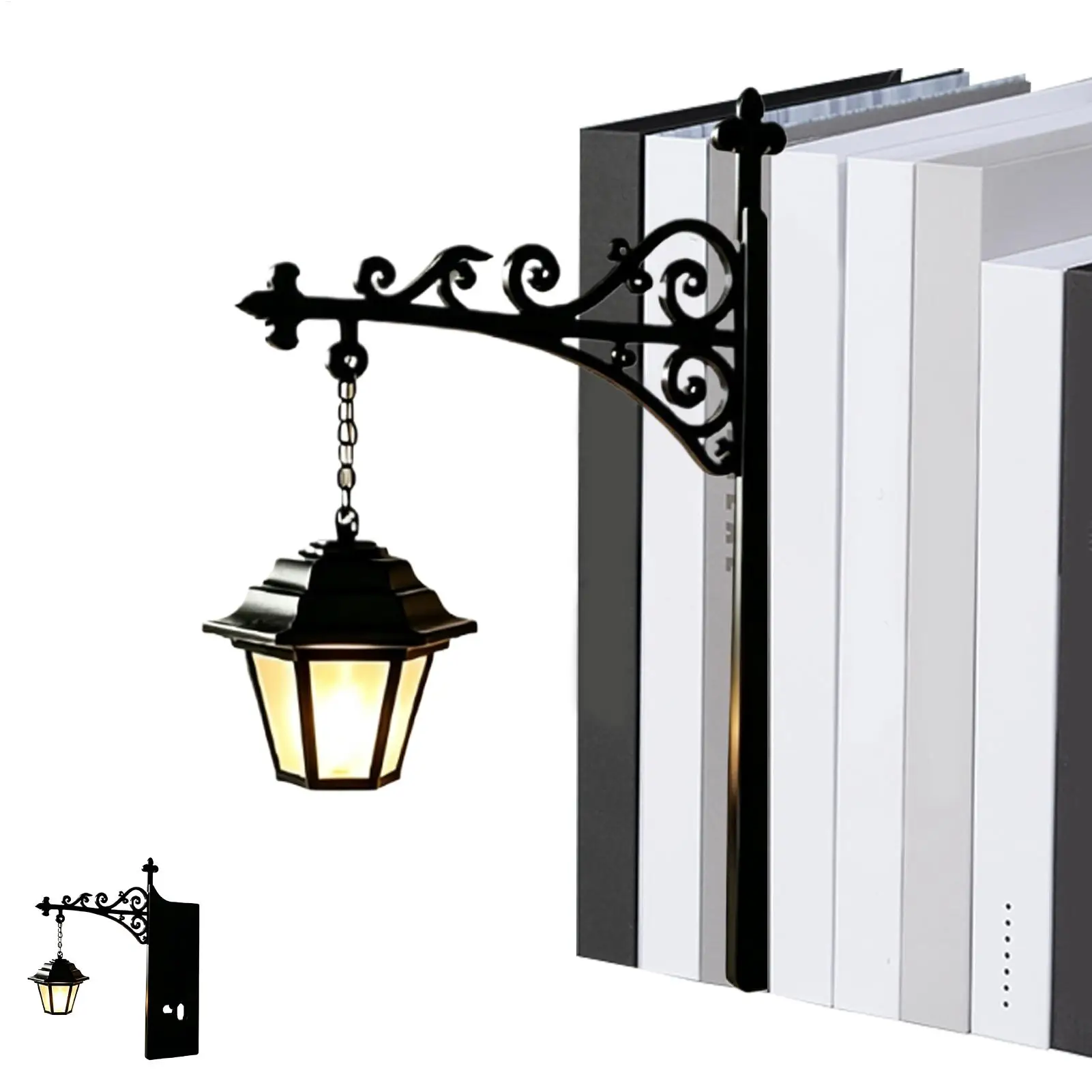 Bookshelf Lamp Soft Glow Reading Room Decor Warm Lamp Ambient Lighting for Home Bedroom Living Room Corner Office Dorm Apartment
