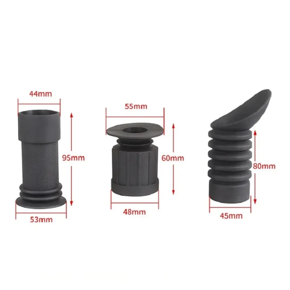 Flexible Eyeshade Tactical Riflescope Eyepiece 38-45mm Rubber Anti-impact Optics Sight Eye Protector Cover Eyecup Eyeguard