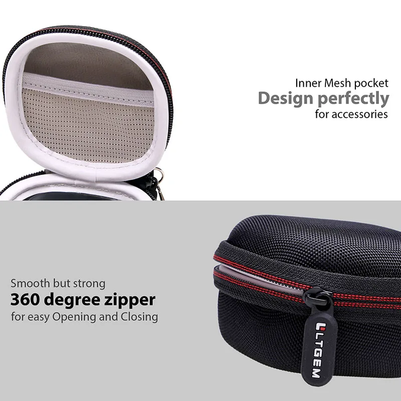 LTGEM EVA Hard Case for NEW Bose QuietComfort Earbuds II Protective Carrying Storage Bag