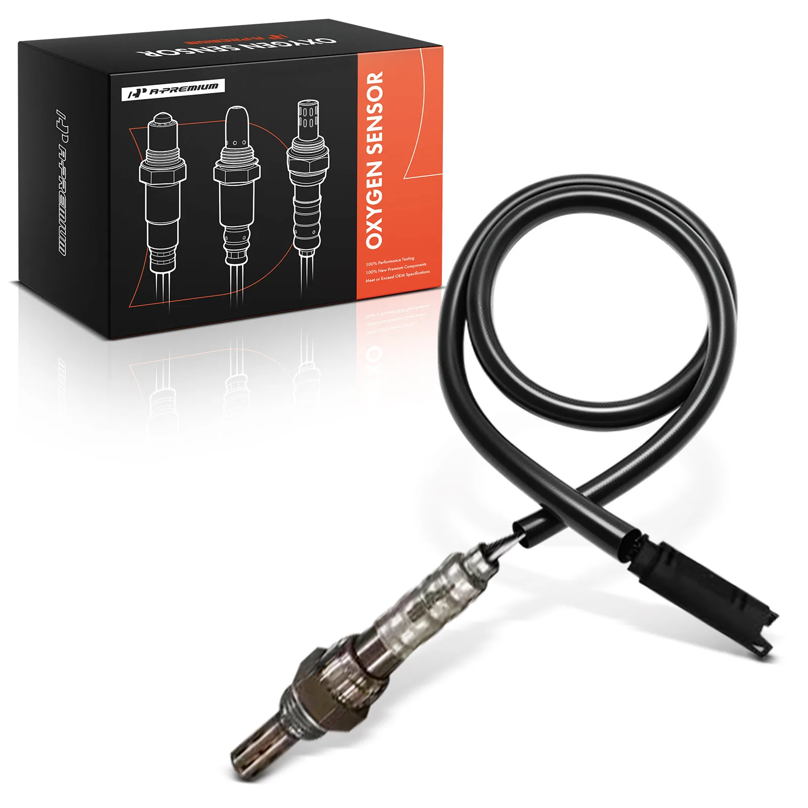 A-Premium O2 Oxygen Sensor with Heated for BMW K1200LT 2003-2009 485 MM Circle