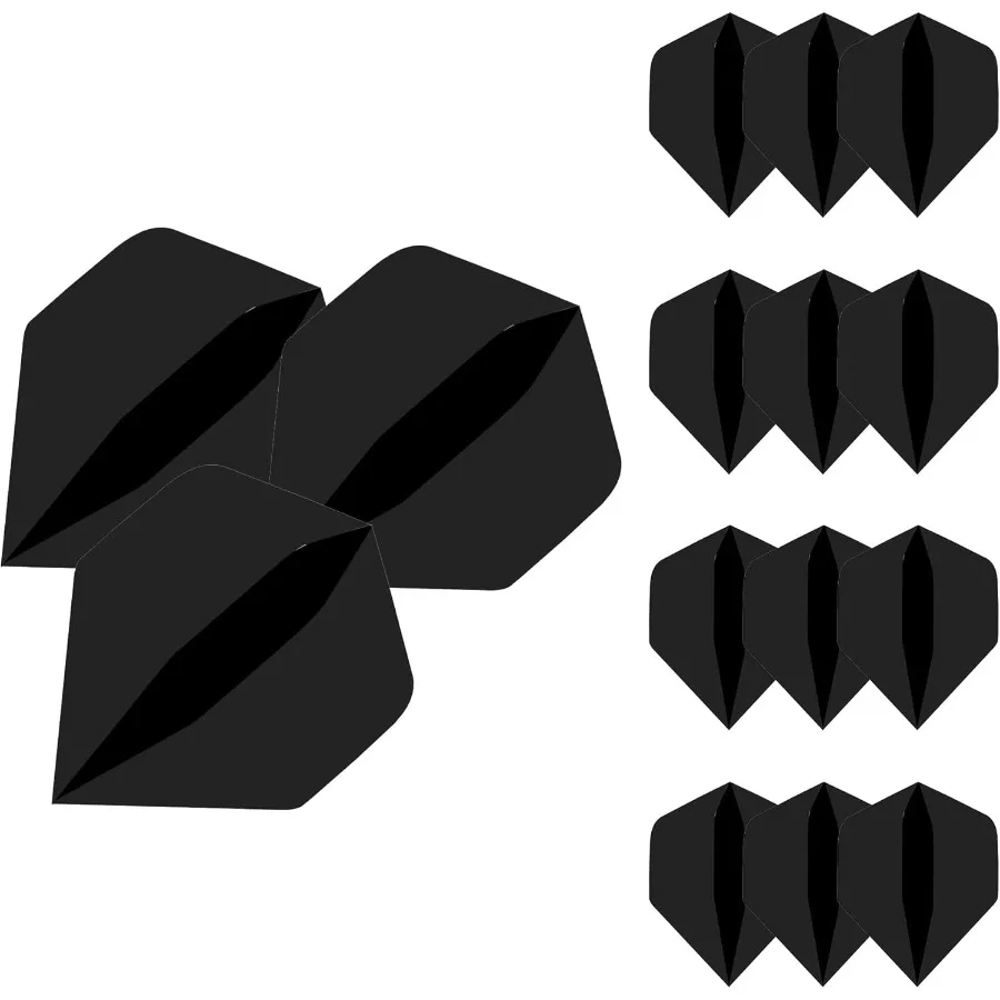 Era Thick Strd Dart Flights 5 مجموعات 15 رحلات رمي السهام 5 ألوان ملحقات السهام مجموعات رحلات السهام للسهام الناعمة والسهام الفولاذية