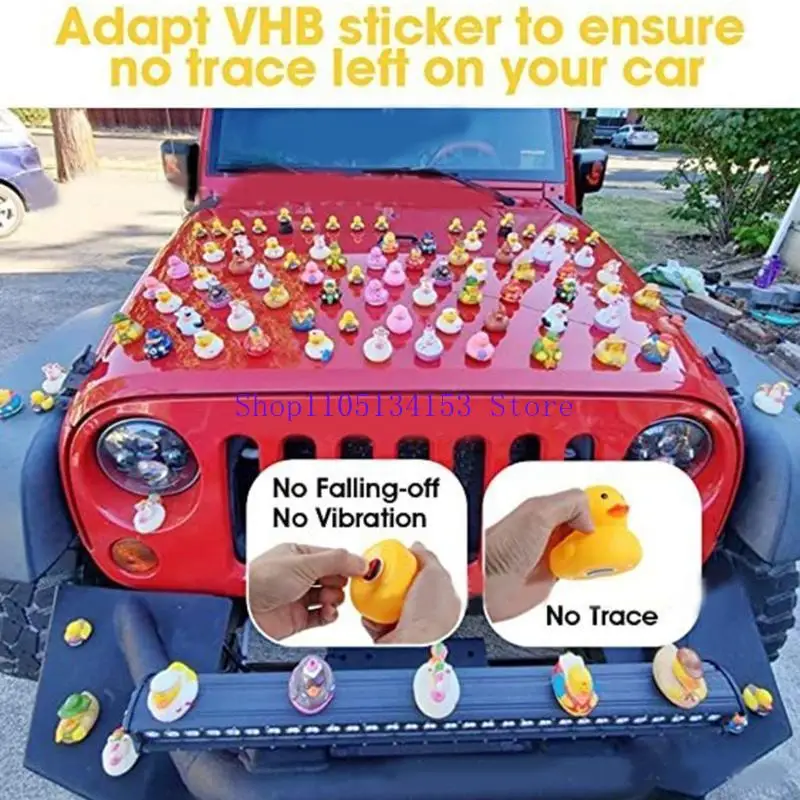hg89 Car Rubber Duck Mount Dashboard Holder Bracket For Dash Fixed Display No Rubber Ducks Automotive-Decorative Accessories