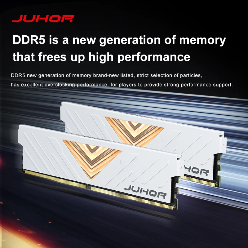 JUHOR DDR5 16GB 5600MHz 6000MHz DIMM Computer Desktop Gaming Memory Ram