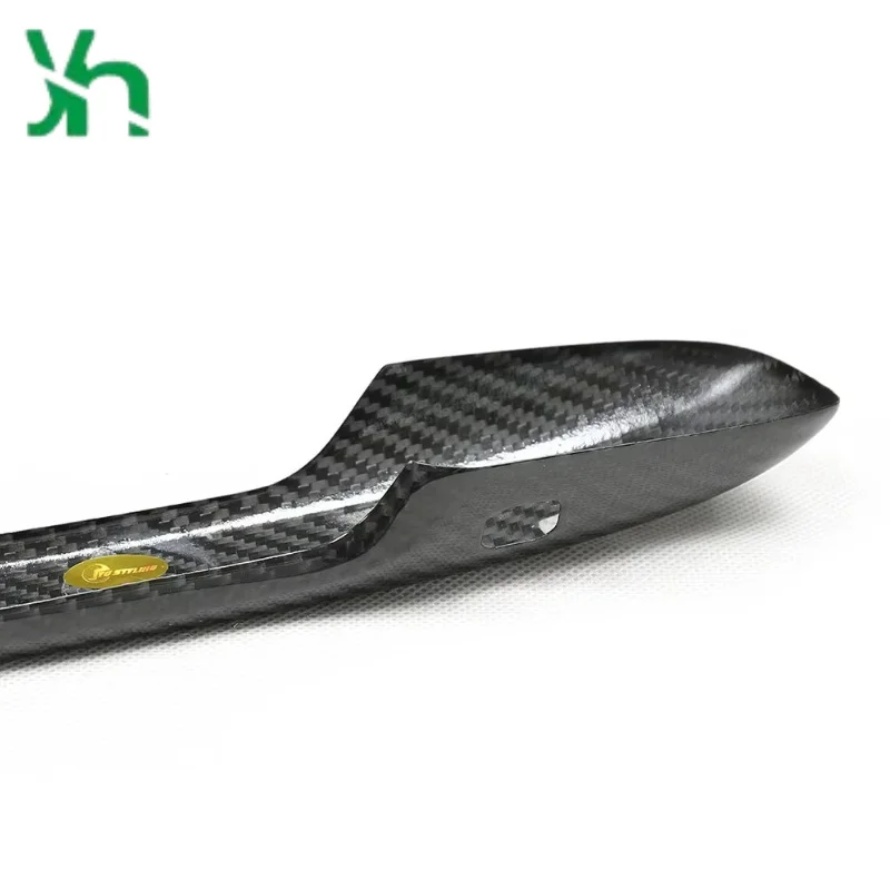 مقبض باب بنمط الكربون الجاف مقبض ديكور مقبض باب مزخرف لهاندا سيفيك 11 2022 + ديكور خارجي #5