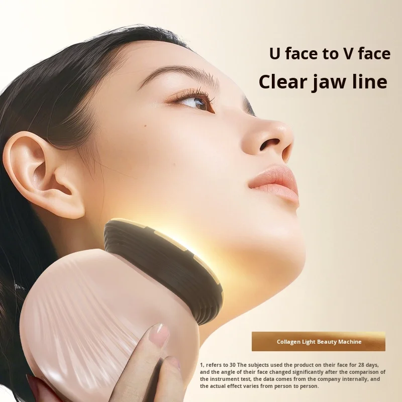 المكتبة الذكية المنزلية جهاز ثبات الجمال الكولاجين ضوء جهاز تفتيح الوجه مصدر المصنع V-Face Rejuvenator #2