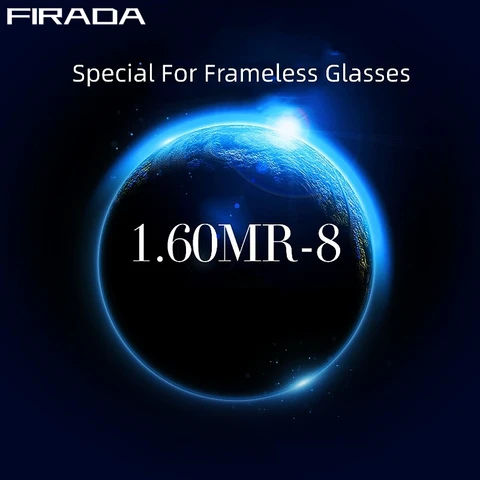 Безрамочные линзы FIRADA 1.61 для чтения - легкие и прочные — внешний вид товара