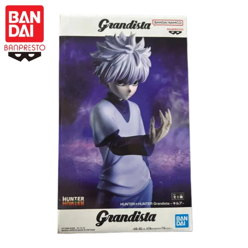 

In Stock Bandai Original Banpresto Hunterxhunter Killua Zoldyck Action Figure Model Doll Brand New Boxed Garage Collectible