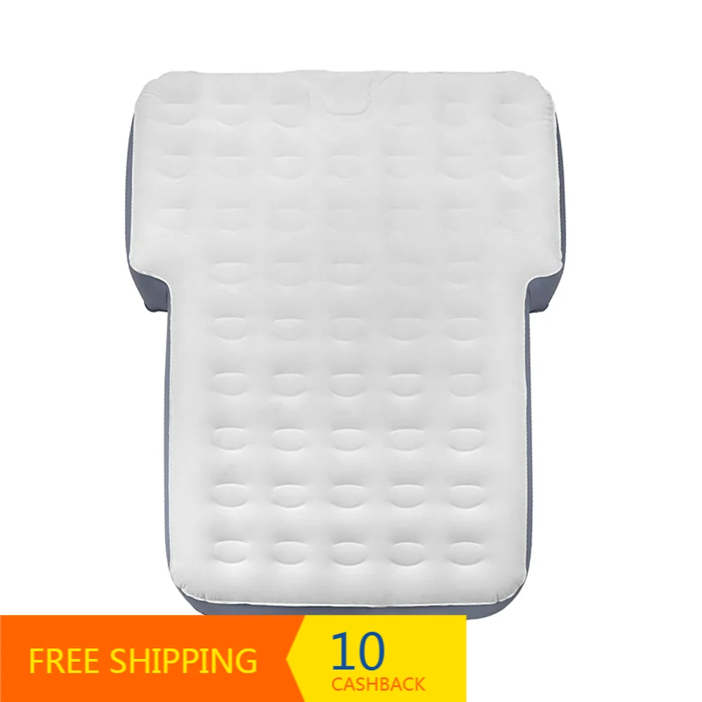 2026 Upgrade 10inch SUV Air Mattress Foldable Portable PVC Camping Bed Wireless Air Pump Modern Fits SUVs
