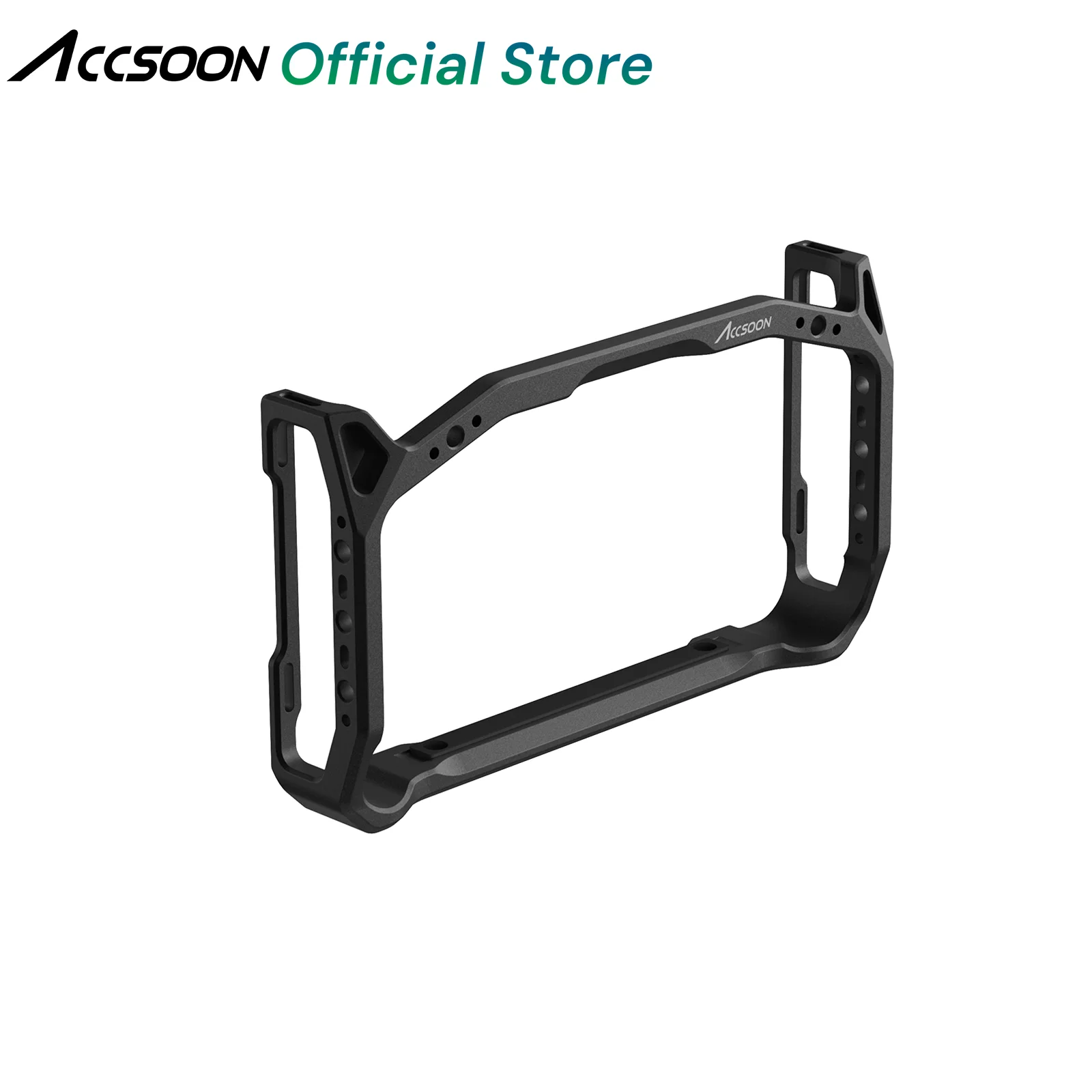 Accsoon Monitor Cage With Sunhood ,  Aluminum alloy protective cover cage and sun hood only ,  for CineVIew  M7 Pro Monitor