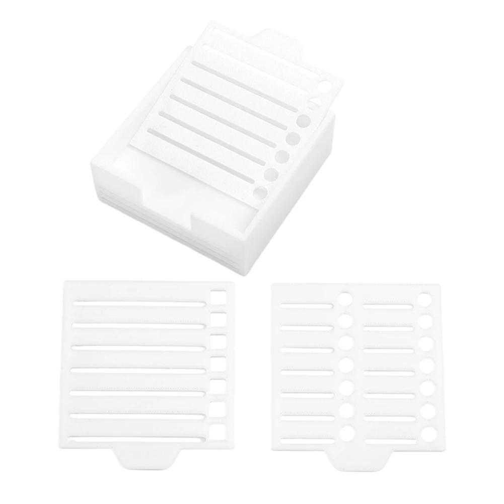 Post Note Stencil Package With 3X3 White Sticky Pad Base, Includes Two Stencils For Enhanced Organization-Y18A