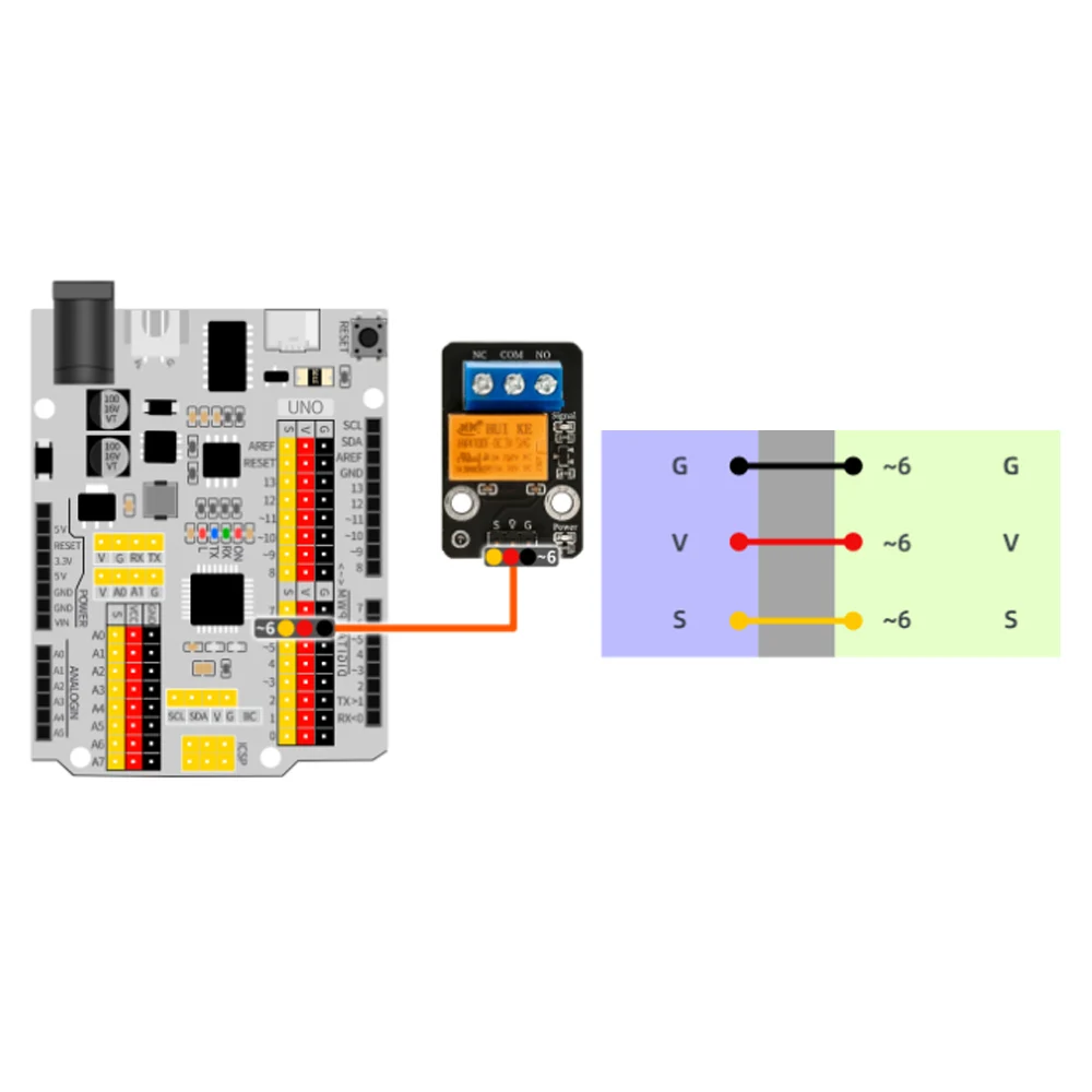 

1 Channel Relay High Level Trigger Relay Module 3.3-5.5V Relay Board MCU Development Board Expansion Board for Arduino