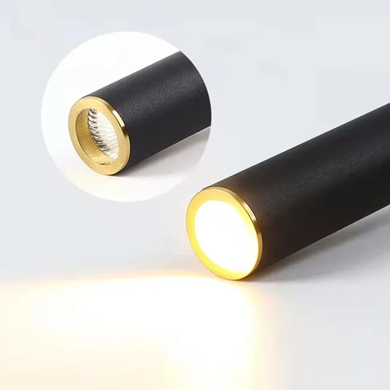 Modern LED Wall Lamp Rotatable Gold White Metal Warm Bedroom Reading Living Room Lighting Fixtures