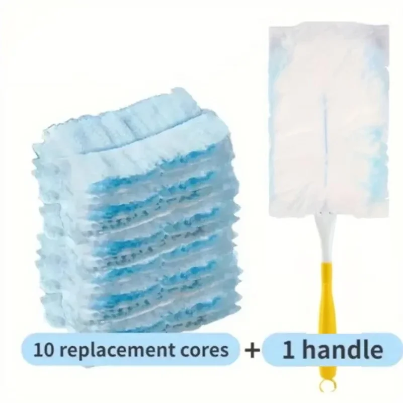 Disposable Duster Refills Handle Replacement Heads Duster Cloths Effortless Dust Removal for Furniture Car Surface Clean Tool view 6