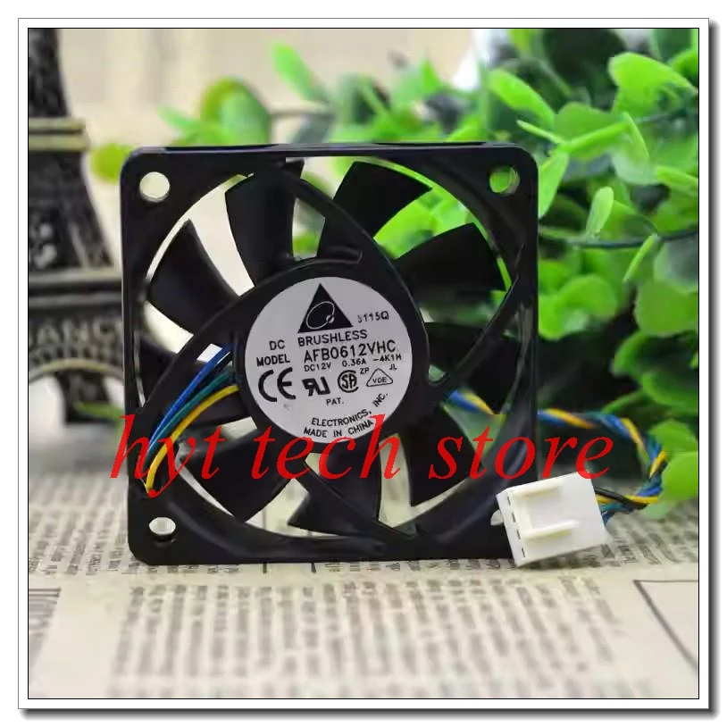 

2 шт. в партии оригинального охлаждающего вентилятора AFB0612VHC 12 В 0,36 А, 100% протестировано перед отправкой