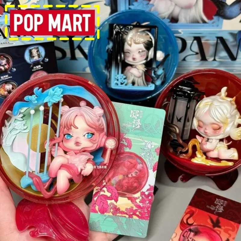 

Genuine Pop Mart Skullpanda Mansion Language View Central Series Blind Box Handmade Decor Trendy Collectible Festival Gift