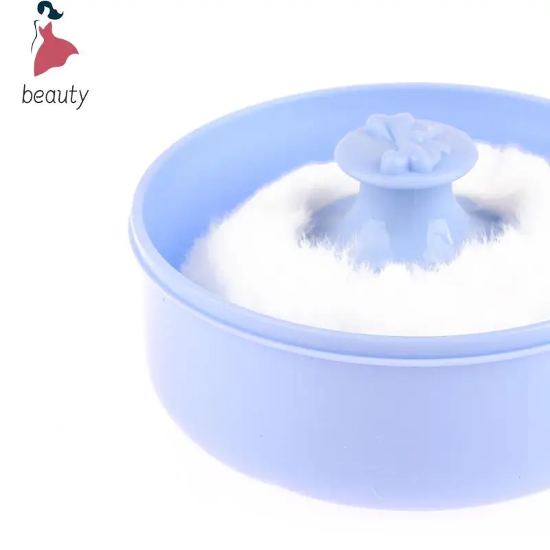 Dry Powder Puff Powder Puff With Box travel essentials Baby Face Body Cosmetic Powder Puff Talcum Powder Sponge Box Container