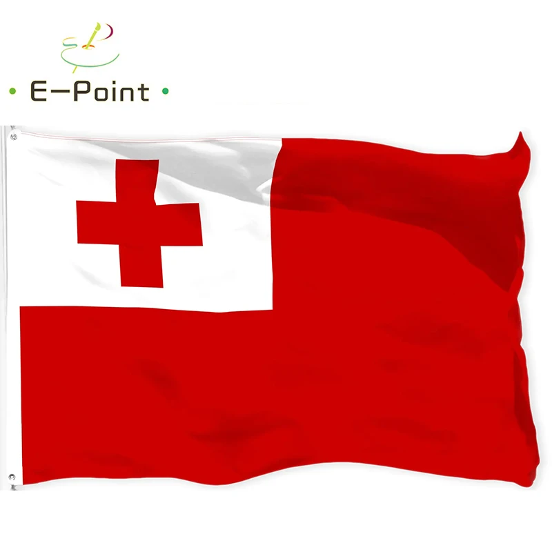 The Kingdom of Tonga National Country Flag 2ft*3ft (60*90cm) 3ft*5ft (90*150cm) Size Christmas Decorations for Home Flag Banner
