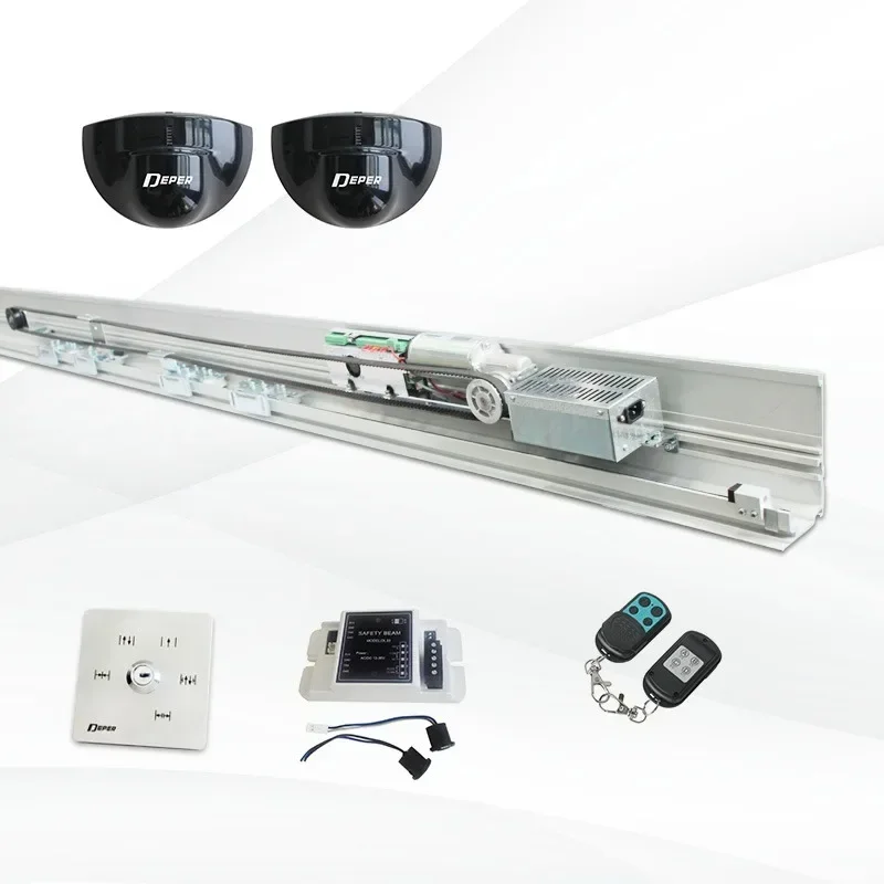 

Commercial Glass Sliding Door 200KG Automatic Sliding Door Opener With Dunker Motor D20