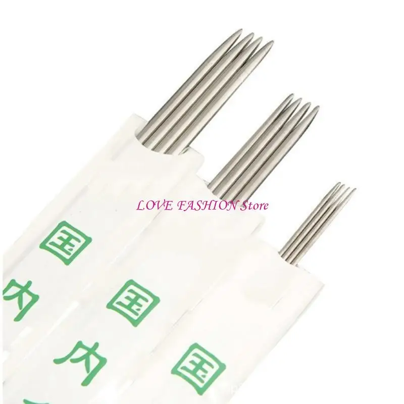 Versatiles Knitting Needle Set Craft Yarn Needle Weaving Comfortable Grip for Pet Sweaters Craft Accessories Y166