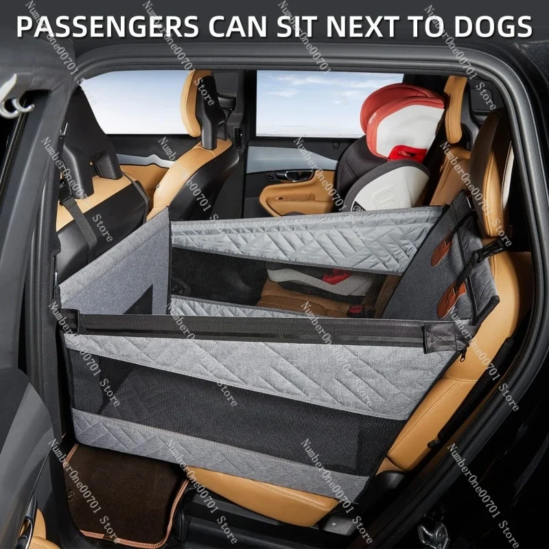 Dog Car Seat Pet Nest For Small Medium Large Dogs Car Back Seat Extender Hammock Outdoor Camping Mat Travel Accessories