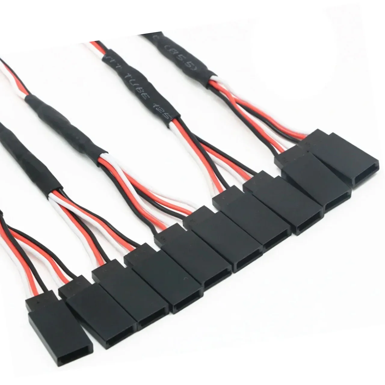 5pcs 300/500mm RC Servo Y Extension Cord Cable Lead Wire For RC Servo JR Futaba RC Airplane Helicopter Car DIY
