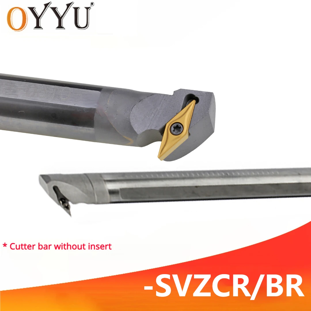 OYYU SVZCR SVZBR SVZCL SVZBL Tungsten Steel Internal Tools Holder Boring Bar CNC C16Q C20R C25S SVZBR11 SVZBR16 SVZCR11 SVZCR16