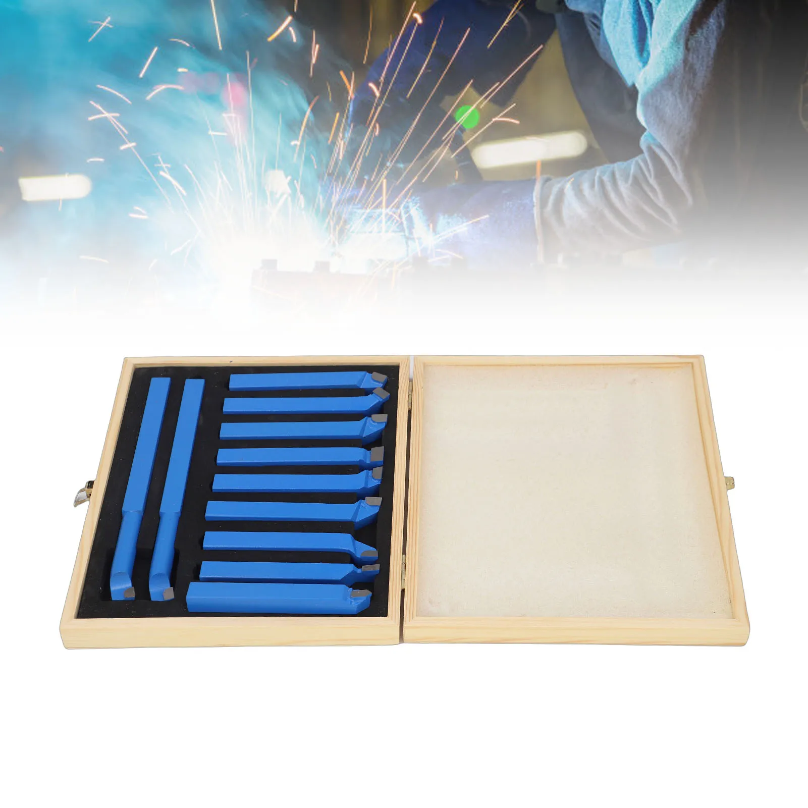 

Grooving Tool Carbide Turning Tool Lathe Tool 12*12mm Lathe Tools Carbide Tipped Welding Milling Cutting Turning Tool Set