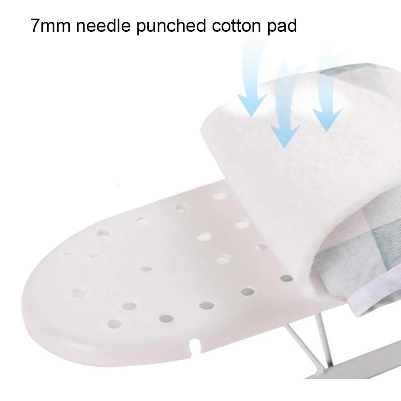 AB33-Folding Ironing Board Home Travel Cuffs Detachable Portable Sleeve Neckline Cuffs Mini Washable Protective Non-Slip