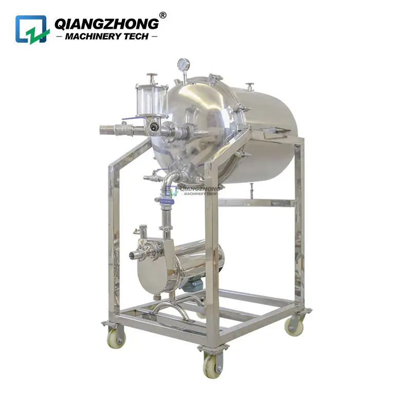 Stainless Steel Diatomaceous Earth Filter Diatomite Filter Machine for  Beverage Filtration